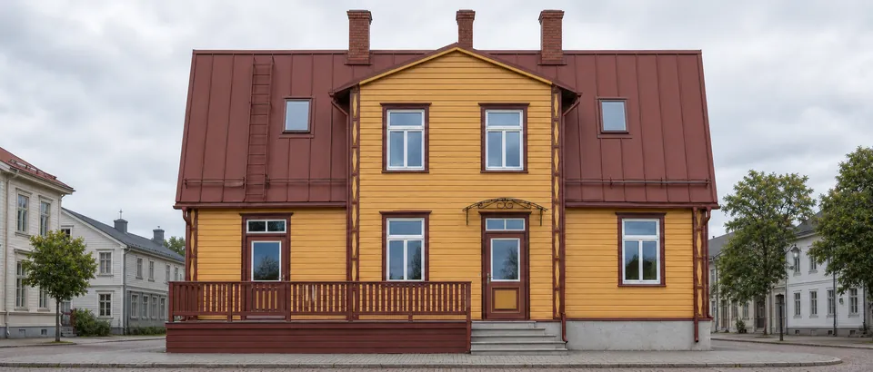 Üksikelamu ümberehitamine Võru linnas